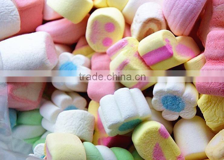 bulk Vanilla flavoured column shape halal marshmallow