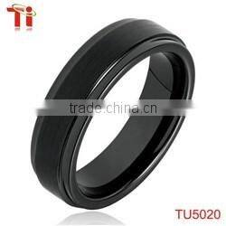 tungsten carbide ring inlay abalone engagement ring, fashionable abalone rings