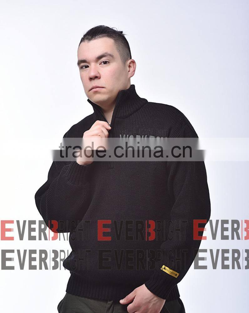 Canton Fair show knit sweater long sleeve men pullover
