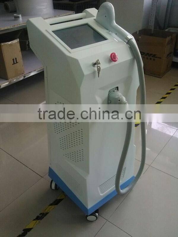 Newly designed most advanced professional vertical 808nm diode laser hair removal skin spa medical device