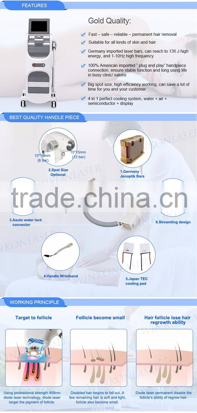 New design in 2017 electric tweezers ipl laser hair removal machine with multi color choice