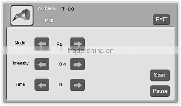 Portable fat cavitation device cavitation and radiofrequency slimming machine / tripolar rf cavitation machine