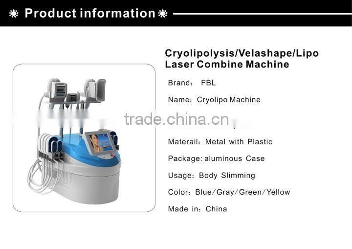 Multifunctional portable Vacuum cold laser body slimming machine