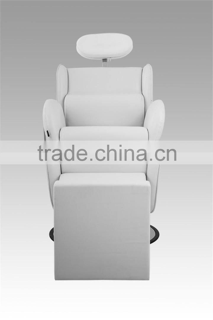 Salon beauty furniture hair cutting chairs price with footrest