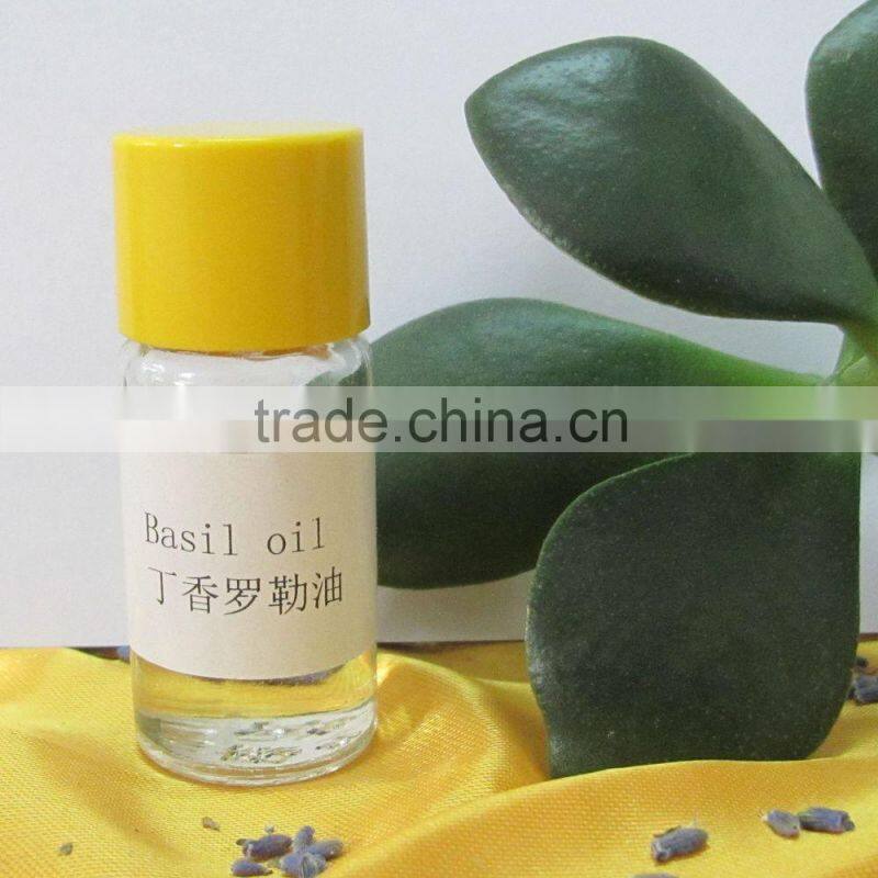 factory supplier cheap basil oil holy basil oil