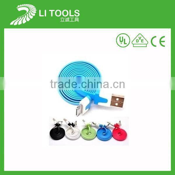 High quality usb data lines flat led cable Usb Cable For Tablet Pc