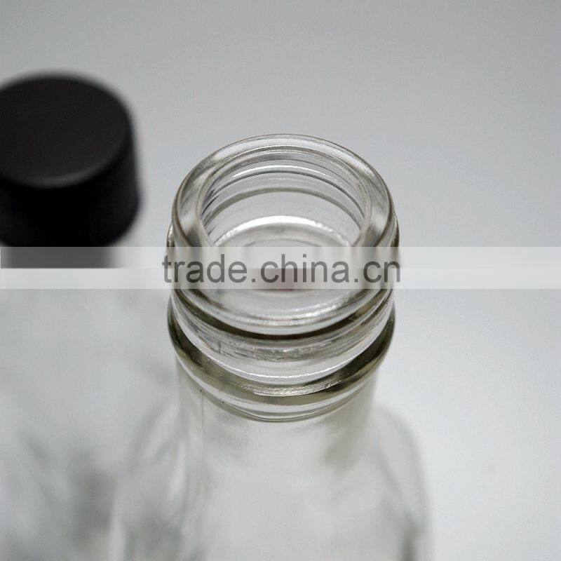 250ml/400ml glass spice bottle with plastic cap