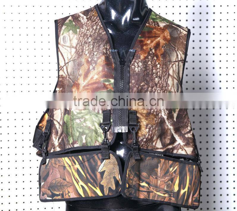 2016 Factory sale new product outdoor working multi pocketed fishing vest