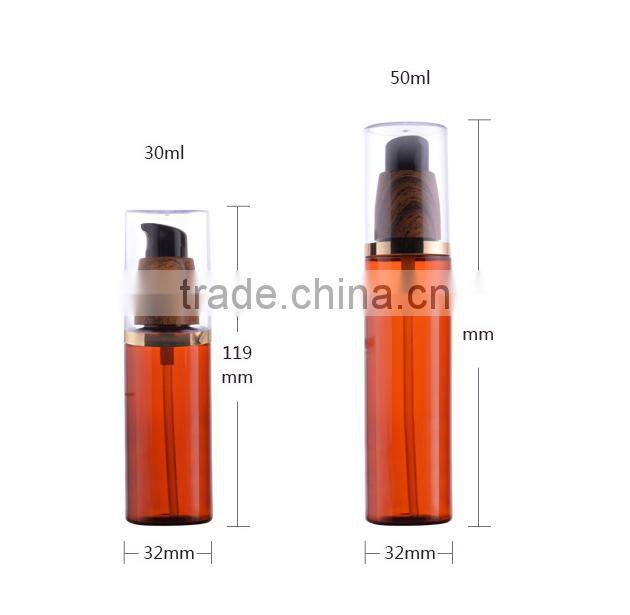 best selling 50ml pump plastic lotion bottle travelling packaging