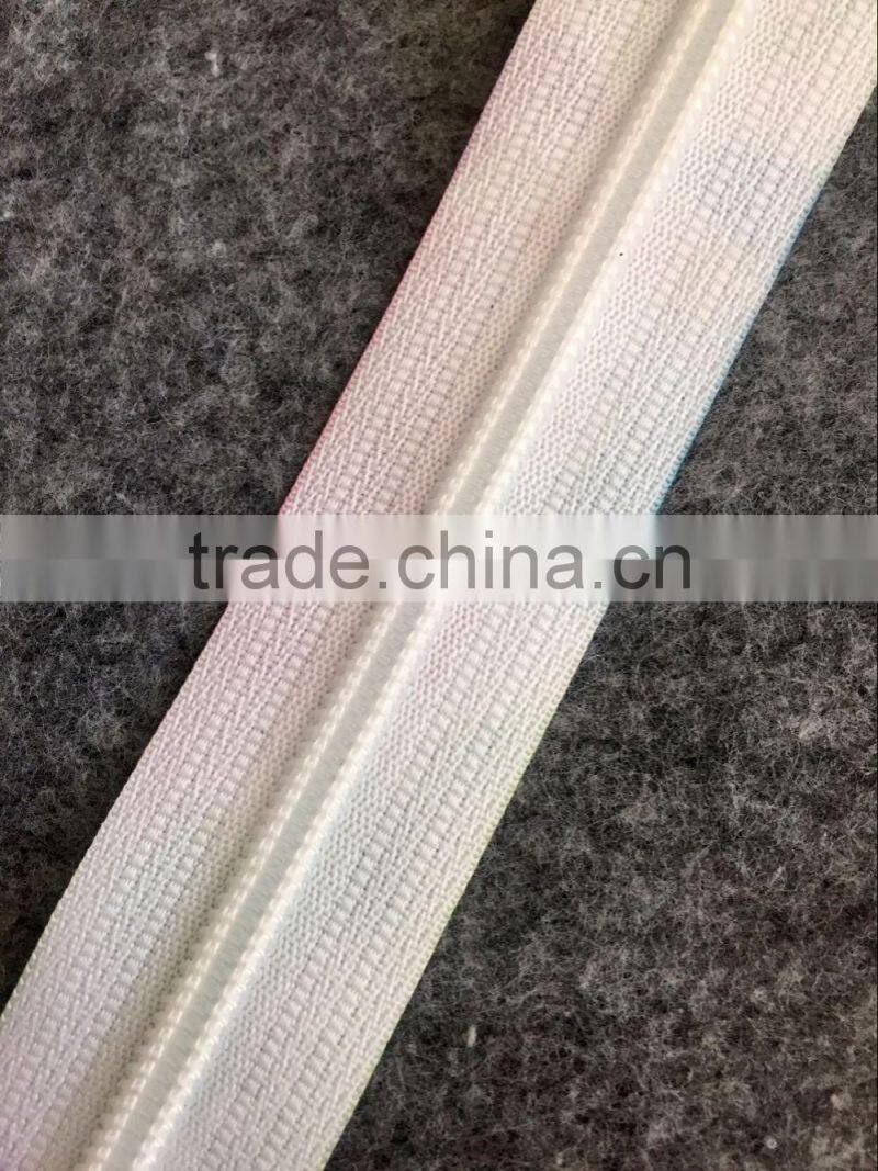 Customized length 5# water proof nylon zipper --- jacquard coating