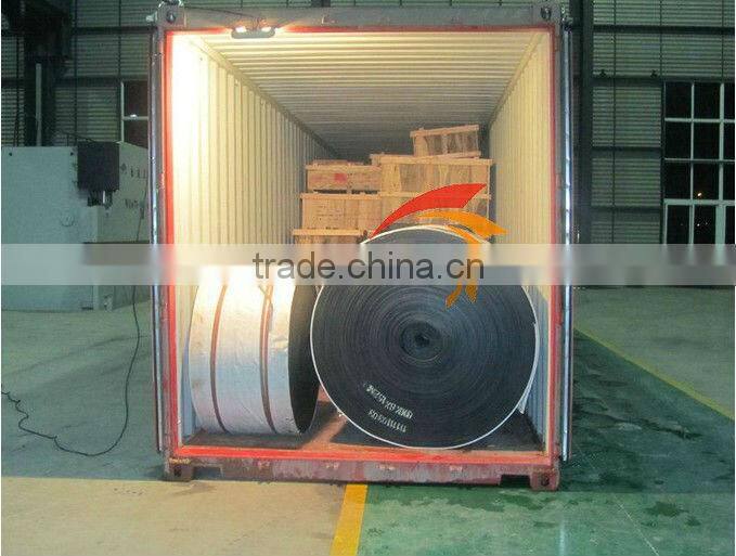 China Fire-proof belt conveyor for gravity materials convey machinery