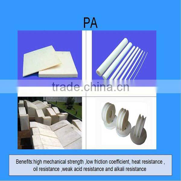 wear resistance plastic PA nylon injection products of sleeve