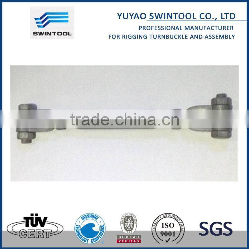 M20 GALVANIZED JAW JAW Turnbuckle CLOSED BODY HOT SELLING 2015