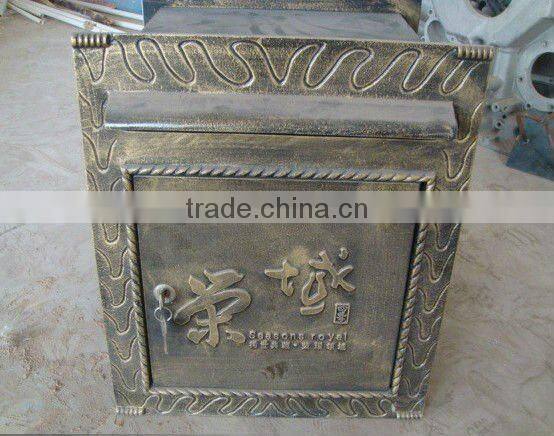 casting aluminum fence emailbox 2012 new design