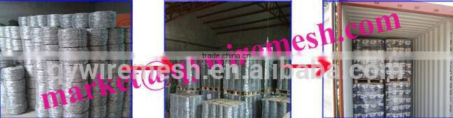 china.cn China Reliable Supplier Hot Dipped Galvanized Barbed Wire (In Stock )/PVC Coated Barbed Wire
