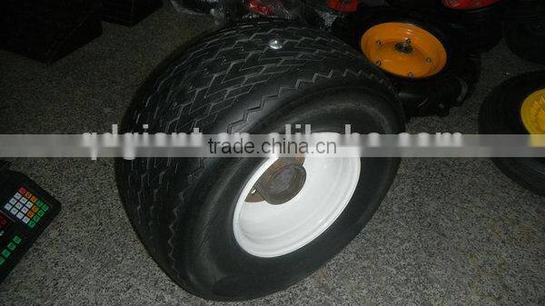 PU FOAM golf cart tire with steel rim18"x850-8