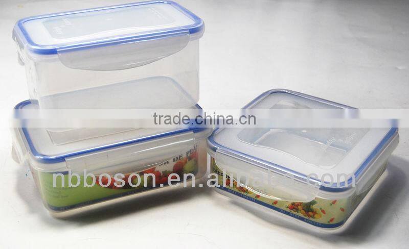 plastic food storage container