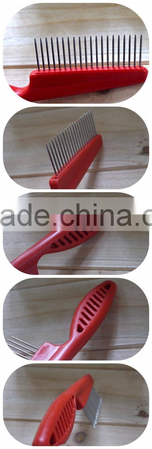 Dog grooming supply ideal pet comb for dog