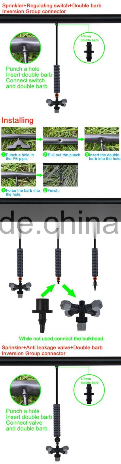 plastic irrigation sprinkler,best quotation,mist sprayer