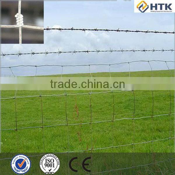 Hot dipped galvanized field fence