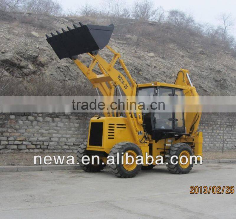 2016 hot sale CE WZ30-25 chinese backhoe loader