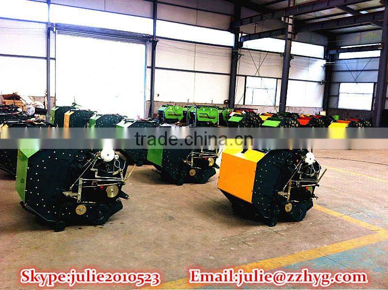 Farm Use Mobile Mini Round Hay Baler for Sale