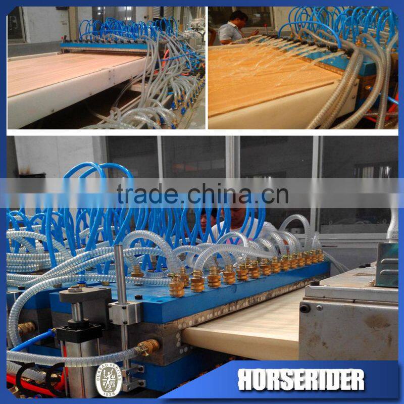 machine for producing wpc wall panels/co-extrustion wpc/wood mdf production line