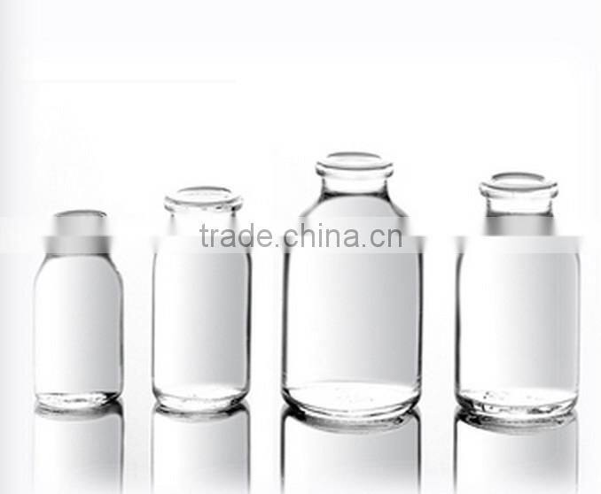 15ml clear glass injection vial 7ml 8ml 10ml 20ml 50ml 100ml