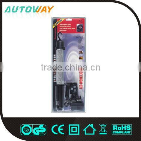 water oil & shock resistant 27led rechargeable work light
