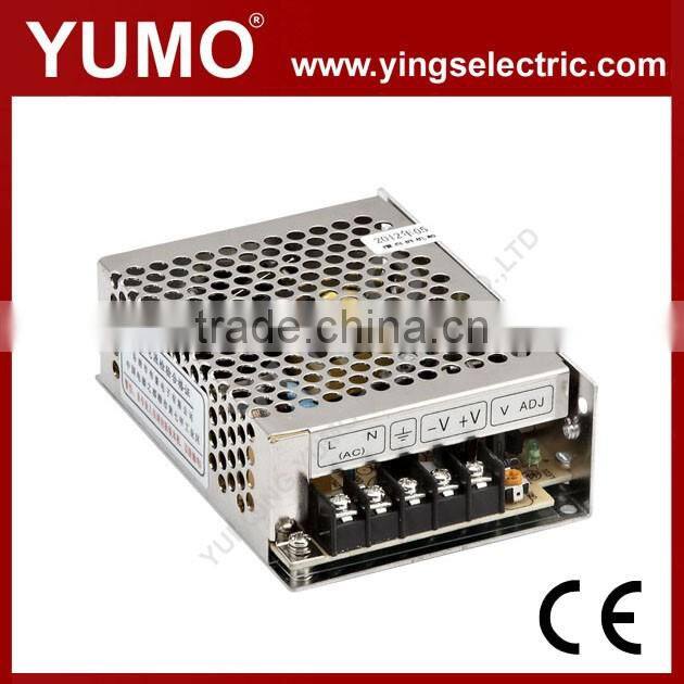 YUMO MS-60 12VDC 15VDC 24VDC 60W Mini size series SMPS LED Switch Mode Power Supply