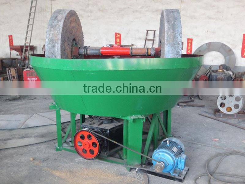 Good Performance Two Wheels Wet Pan Mill Manufacturer