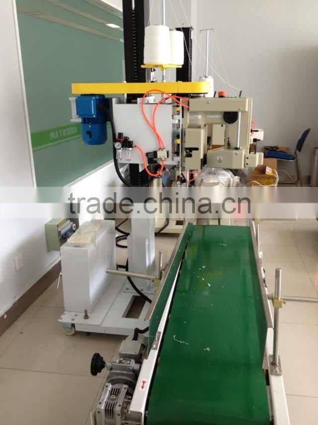 DS-9C auto paper/rice/powder bag closer seaming machine