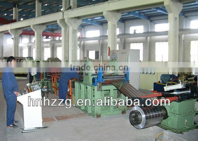High speed slitting machine line
