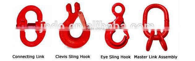 high quality alloy steel G80 chain connector link web sling link web sling connector