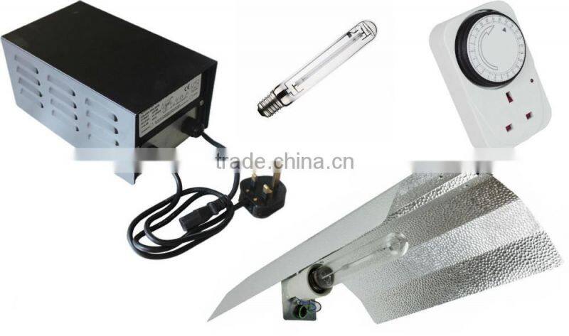 1000W HPS MH Winged Reflector Magnetic Grow Light Kit 1000 Watt