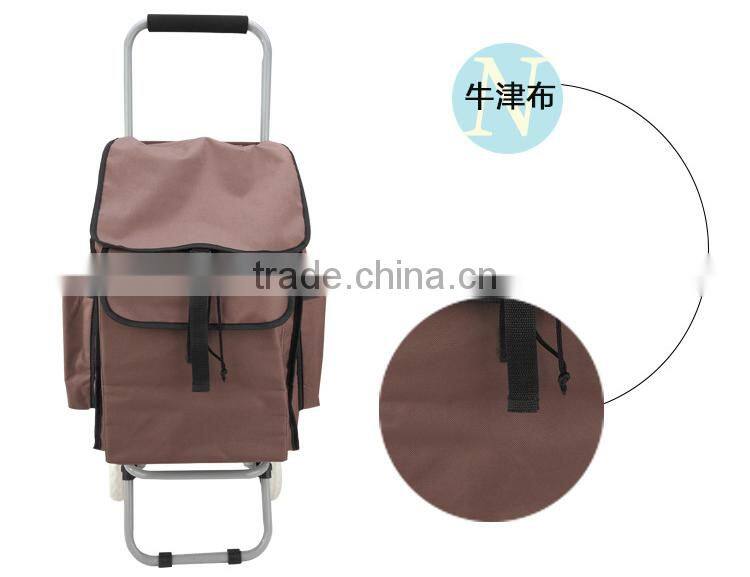 BAG00111 Trolley Shopping Bag with Chair/ Shopping Cart
