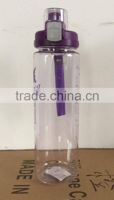 800ml BPA free water bottle, airtight water proof, low MOQ, with finger grips, 2-year warranty