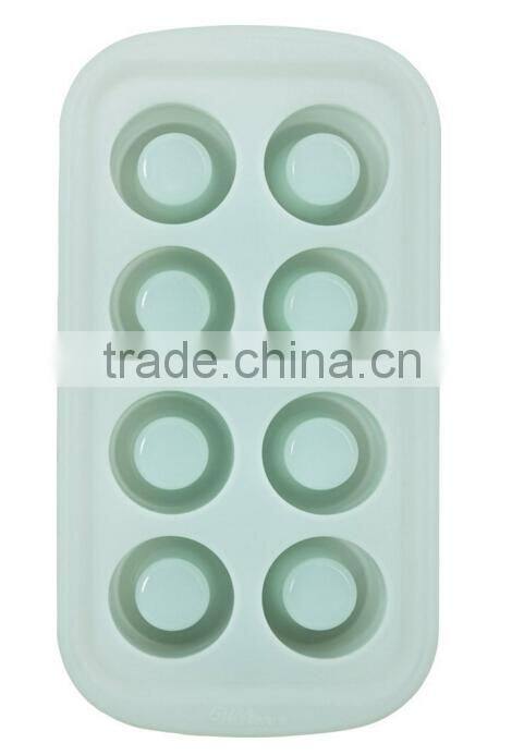 8-Cavity Round Shot Glass Silicone Mold