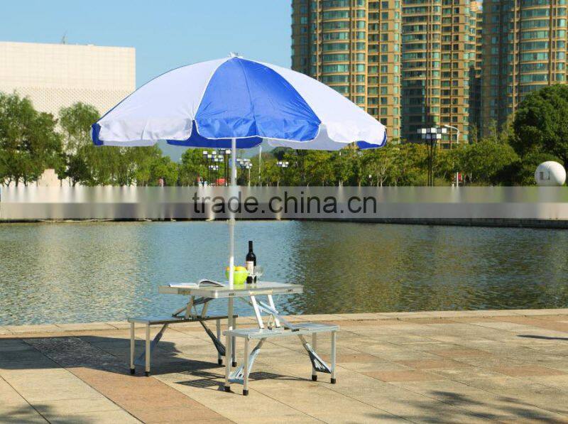 aluminium suitcase picnic table