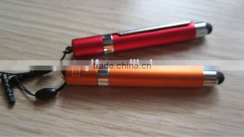 Custom logo printed stylus banner pen for promotion