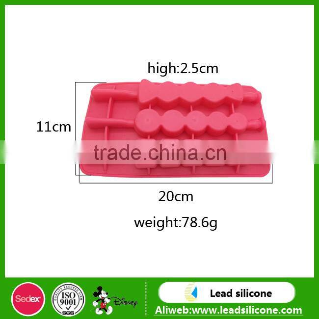 silicone ice cube tray with lid