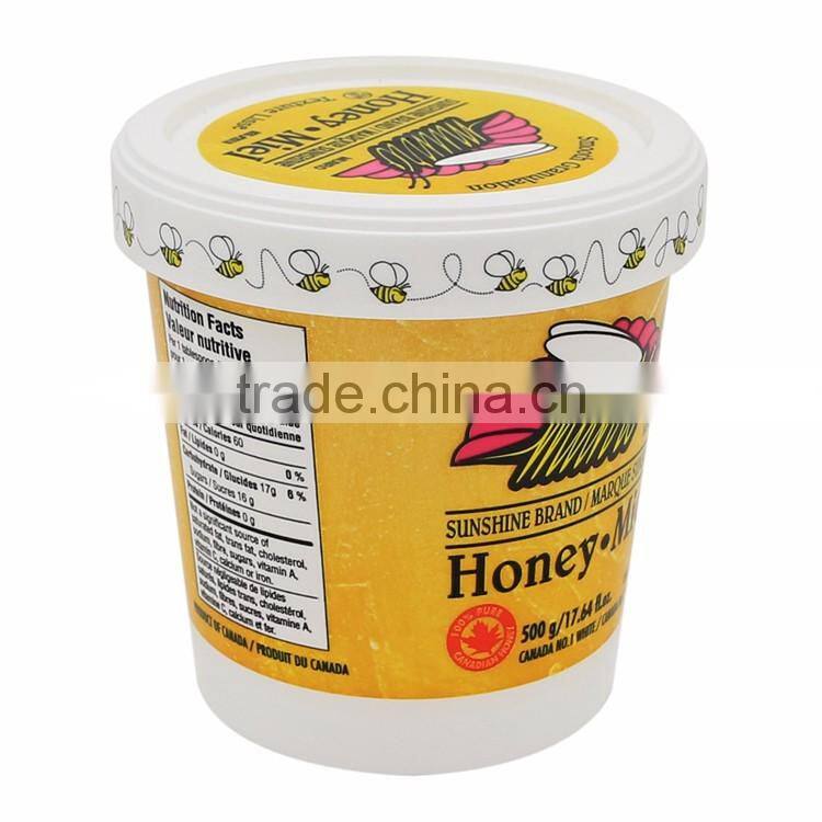 Plastic Disposable BPA Free Cheese Container Small Size with Customer's Design, Hard Plastic Box as Margarine Container