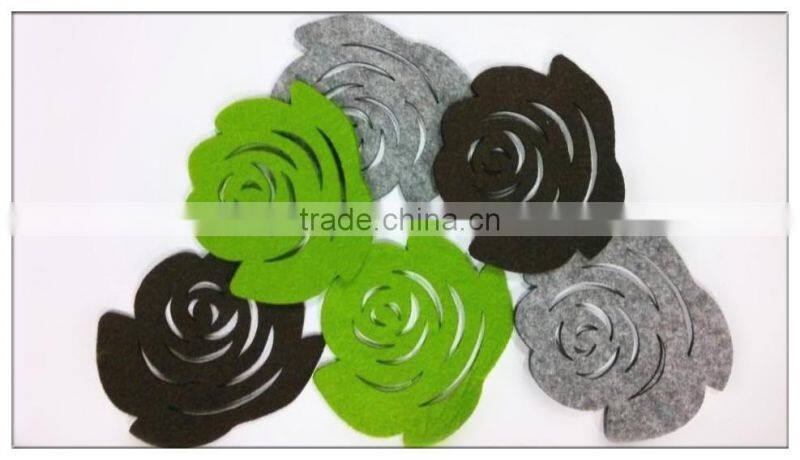 #14061911 new felt coaster in different colors