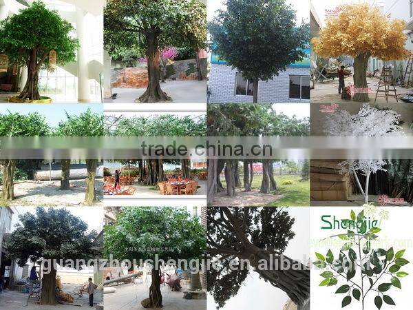 SJWS2015032404 Guangzhou manufacturer whole sell customized garden decoration artifcial fake bamboo tree