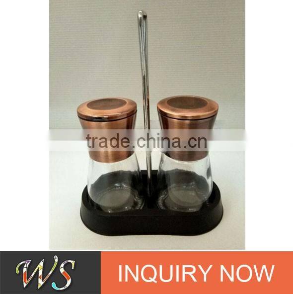 WS-SH28S Salt and pepper grinder with 100% copper plating lid