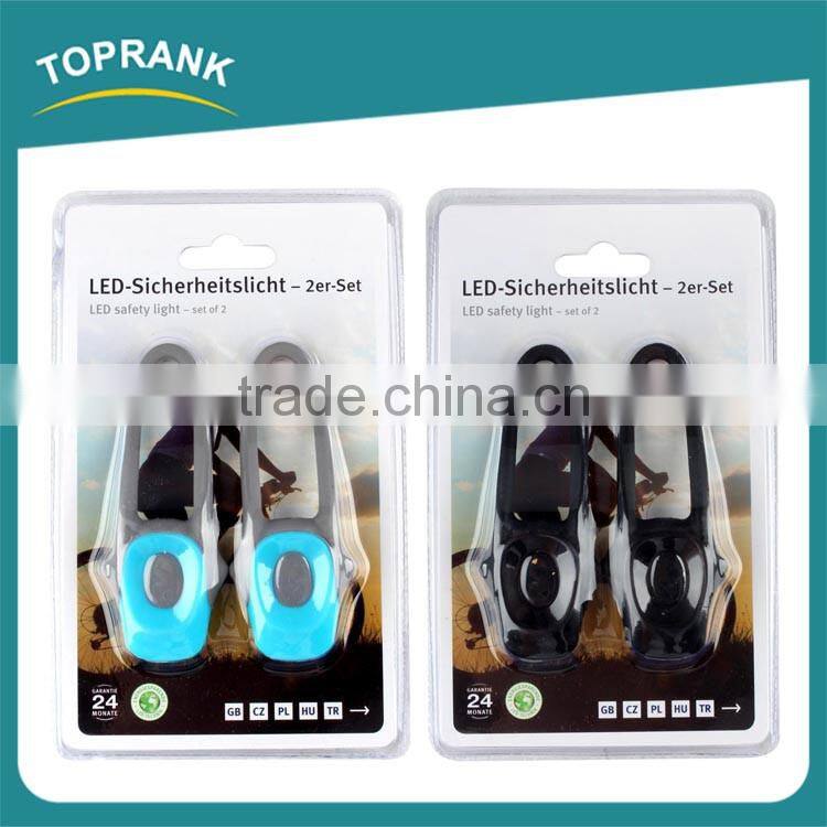 Super bright small flexible cobra bicycle safety lights waterproof led silicone bicycle light