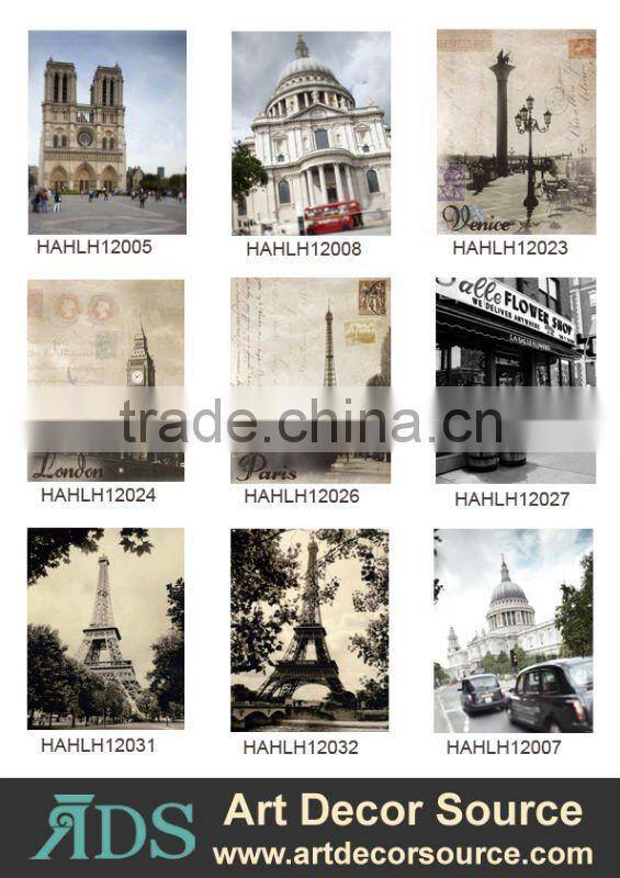 Canvas Print in Eiifel Tower