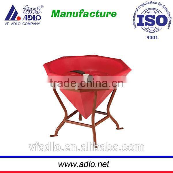 Design diamond shape factory garden plant bulk plastic flower pots