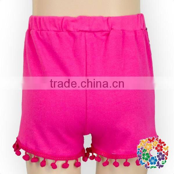 Silver Sequin Back Cotton With Bow Girls Shorts Boutique Baby Sequin Shorts