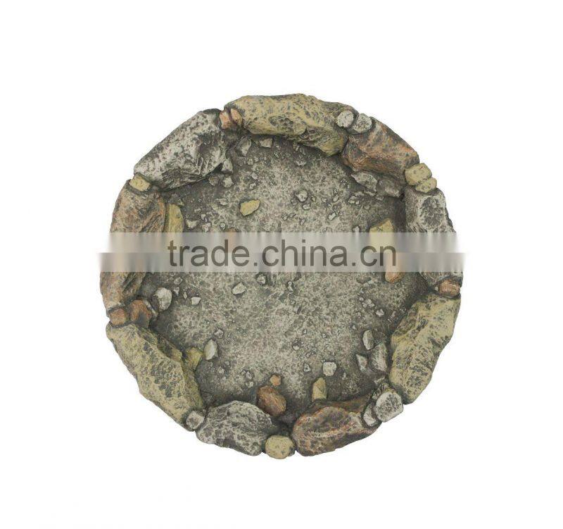 Landscaping rocky shape Birdbath/ Bird feeder